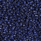 Miyuki Delica Seed Beads – Size 11/0 (1.6 mm), DB2143, Duracoat Navy Blue Opaque Dyed, 7.2 g, Approx. 1440 Beads, Made in Japan - color: DB2143 - Duracoat Navy Blue Opaque Dyed