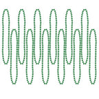 Party Beads - Small Round - size: 12-Pack, style: Green (12-Pack