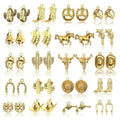 MARFOREVER 40 Pcs/20 Pairs Western Cowboy Cowgirl Charms for Jewelry Making, Antique Gold Dangle Charm Boot Hat Horse Cactus Pendants for Bracelet Necklace Earrings Making Accessories - style: Western Cowboy Cowgirl
