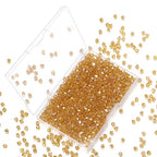 1000pcs Crystal Glass Beads 4mm Bulk Faceted Bicone Spacer Beads for DIY Jewelry Making - color: Amber AB, size: 4mm