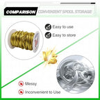 Aluminum Craft Wire,8 Gauge (3mm) Fluorescent Yellow Bendable Wire,32 Feet Continuous Roll for Jewelry Making,Sculpting,Floral & Armature Projects - size: 8 Gauge 32FT, style: Fluorescent Yellow