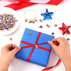 SANNIX 110Pcs Independence Day Charms, Patriotic Charms 4th of July Red White Blue Charm American Flag Charm for Bracelets Necklaces Earrings Making - style: Patriotic Charms
