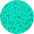 BONNY BOXX 1000PCs 6MM Jelly Peacock Green Acrylic Round Beads, Smooth Transparent Acrylic Balls, Plastic Resin Gumball Bubblegum Chunky Beads for Necklace & Bracelet Making, Crafting Supplies - color: Jelly Peacock Green, size: 6MM