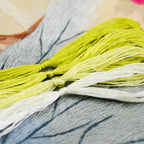 4 Skeins Mulberry Silk Floss Embroidery Thread Floss-Cross Stitch Threads China Silk Woven Jewelry Threads DIY Sewing Kits (21) - color: 21