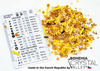 0.7oz (20g) Mix of Small Rocailles, Seed Beads & Bugles 2-10mm Preciosa Ornela Czech Glass Beads, Mix Gold Yellow - color: Gold Yellow Mix - mix, size: Mixed Sizes 2-10mm