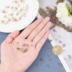 PandaHall 60 pcs 5mm 304 Stainless Steel Jump Rings with 30 pcs Lobster Claw Clasps for Earring Bracelet Necklace Pendants Jewelry DIY Craft Making, Rose Gold - color: Rose Golden-90 pcs, size: 5mm Jump Rings