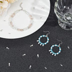 Beebeecraft 1 Box 80Pcs Teardrop Charms Dangle End Beads Extender Chain Drop Water Charms for Jewelry Making Findings - color: Silver, size: 6x3mm/8x4mm