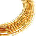 BENECREAT 26Gague 49.2 Feet Real 18K Gold Plated Square Brass Wire, Gold Soft Jewelry Wire for Necklace and Bracelet Making - color: Gold, size: 26 Gauge