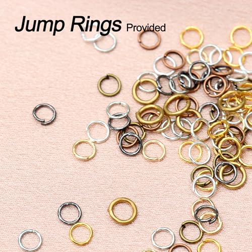 stino Metal Charms for Jewelry Making 100gram, Bulk Tibetan Silver & Gold Plated Trinkets for Earring Necklace Jewelry Making and Findings - color: Bails Mixed Color