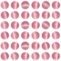 100pcs Pink Cat Eye Beads 8mm Round Semi Precious Stone Hole Size 1mm DIY Charm Spacer Beading Smooth Gemstone Loose Beads for Jewelry Making Bracelets Necklaces Earrings Crafting - color: Pink