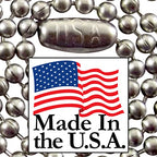 Stainless Steel Military Dog Tag Chain Set, 27 inch and 4.5 inch Ball Chains, 2.4mm #3 Size Chain