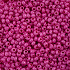John Bead Czech Glass Seed Beads 11/0 Terra Intensive Pink, 25 Grams of DIY Jewelry Making Beads Preciosa (Jablonex) - color: Pink