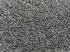 1/2 Pound Bright Aluminum Chainmail Jump Rings 18G 3/16" ID (4000+ Rings) - size: 18SWG 3/16" ID