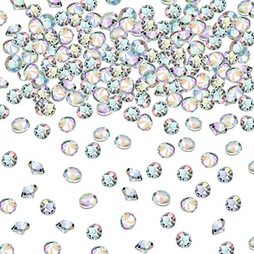 10000 Clear Wedding Table Scatter Crystals Acrylic Diamonds Rhinestones for Table Centerpiece Decorations Bridal Shower Decorations Vase Beads(4.5 mm,Crystal AB) - color: Crystal Ab, size: 4.5mm