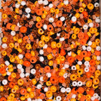 50g John Bead Bead Bar Halloween Mix Czech Glass Seed Beads for DIY Crafts Jewelry Friendship Bracelet Necklace Earrings Phonecharm Making - color: Halloween Mix