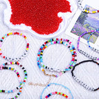 2000pcs Glass Seed Beads Bulk, 4mm 6/0 Mini Pony Spacer Small Individual Color Seed Beads for DIY Bracelet Necklaces Wrist Jewelry Making, Translucent Red - color: Translucent Red