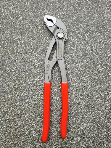 2pc Groove Joint Plier, Adjustable Pliers Multi-Purpose Water Pump Pliers, Tongue And Groove Plier, V-Jaw, Chrome-Vanadium Steel,Slip Joint Plier Set For Craftsman Lineman Engineer(7+10inch) - style: 7+10 inch