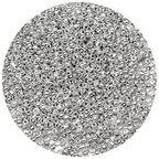 Bala&Fillic Opaque Silver Color 4mm Seed Beads About 1200pcs/100Grams in Bag, 6/0 Glass Craft Beads for Making Bracelet and Necklace (Silver) - color: Silver -4mm