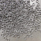 1000 pcs Stainless Steel Split Rings Jump Rings Connector Rings for Jewelry Making Necklaces Bracelet Earrings Keychain DIY Craft (12602-5mm) - size: 5mm
