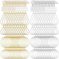 200PCS Earring Making Kit - Beading Hoop Finding, Open Hoops Bulk Wire for DIY Jewelry Craft Supplies - Teardrop and Round
