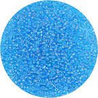2200pcs Glass Seed Beads Bulk, 4mm 6/0 Pony Beads Bulk for Jewelry Making Mini Spacer Beads Loose Beads Craft Small Glass Seed Beads for DIY Bracelet Wrist (Blue AB) - color: Blue AB