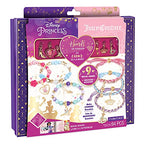 Make It Real - Disney Princess X Juicy Couture Hearts of Fashion - DIY Charm Bracelet Making Kit w/Disney & Juicy Couture Charms - Arts & Crafts Bead Kit for Girls & Teens - 6 Bracelets - Ages 8+