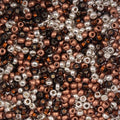 John Bead 8/0 Czech Glass Seed Beads 22 Grams Honey Apricot Mix for DIY Arts Crafts Jewelry Bracelets Necklaces Earrings Phone Charm Making - color: Honey Apricot Mix