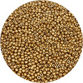 2200pcs Glass Seed Beads Bulk, 4mm 6/0 Pony Beads Bulk for Jewelry Making Mini Spacer Beads Loose Beads Craft Small Glass Seed Beads for DIY Bracelet Wrist (Gold) - color: Gold