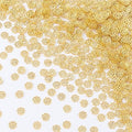 ANCIRS 1200pcs 7mm Spacer Beads Caps for Jewelry Making, Metal Flower Bead Caps for Bracelet Necklace- Gold - color: Gold