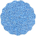 Size 4 mm 6/0 Glass Seed Beads, 2100 Pcs Small Mini Spacer Loose Pony Beads for Jewelry Making and DIY Crafts (Light Blue) - color: Light Blue, size: Large