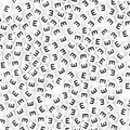300Pcs Letter Beads E 4X7mm White Alphabet Beads Acrylic Round Shape Loose Beads for Name Bracelets Necklaces Key Chains DIY Jewelry Making (E) - color: Black, size: E