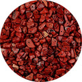 Natural Chip Stone Beads Red Jasper 5-8mm About 400 Pieces Irregular Gemstones Healing Crystal Loose Rocks Bead Hole Drilled DIY for Bracelet Jewelry Making Crafting (5-8mm, Red Jasper) - color: Red Jasper