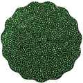 10100 Pcs Size 11/0 Glass Seed Beads, 2 mm Emerald Green Small Mini Spacer Loose Pony Beads for Jewelry Making and DIY Crafts - color: Emerald Green, size: Small