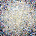 0.4lbs 1-3mm Tiny Glass Beads Iridescent No Hole Crystal Mini Nail Beads Water Droplet Small Glass Balls Bulk for Nail Art Crafts DIY Vases Resin Filler Jewelry Making Supplies - color: Clear AB