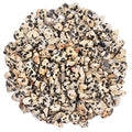 500 pcs Natural Chip Stone Beads, Dalmatian 5-8 mm Irregular Gemstones Healing Crystal Loose Rocks Bead Hole Drilled for Jewelry Making Bracelet - color: Dalmatian