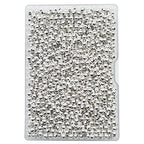 1000 Pieces 4mm Silver Iron Metal Spacer Bead Round Loose Beads - size: 4mm