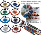 Adults Deluxe Jewelry Making Beads Mix Pliers Findings Starter Kit Gift Set