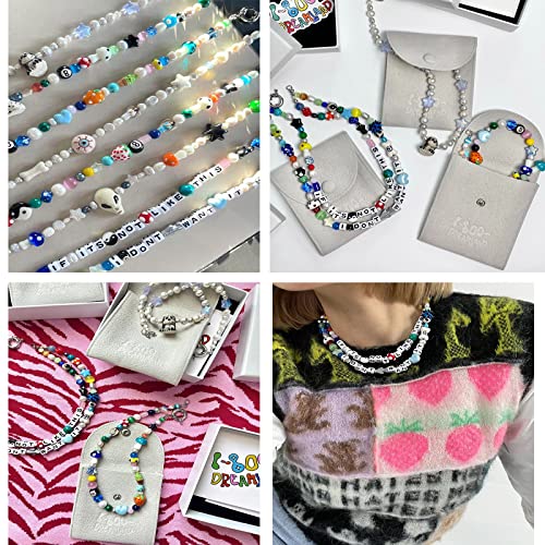 FASHEWELRY 300Pcs Cube White Acrylic Letter Beads 6x6mm Letter N Alphabet Beads for DIY Bracelet Necklace Jewelry Making - color: Letter N, size: 6x6x6mm