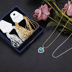 Topacket 24 Pack Necklace Chains Bulk,Gold Plated Snake Necklace Chains for Jewelry Making 24 Inches - color: Gold, size: 24inches