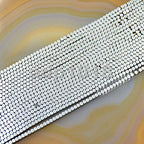 AD Beads Natural Hematite Gemstone Faceted Square Cube Loose Beads 16" 2x2mm 4x4mm (2x2mm, Metallic Silver) - color: Metallic Silver, size: 2x2mm