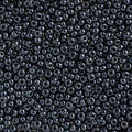 John Bead Czech Seed Beads 10/0 Metallic Gunmetal, 100g - color: Metallic Gunmetal