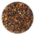 LAIDANLA Tiger Eye 400pcs Natural Chip Stone Beads 5-8mm Healing Crystal Irregular Gemstones Drilled DIY Loose Rocks Bead Crystal for Bracelet Earrings Necklace Jewelry Making Crafting - color: H-Tiger Eye