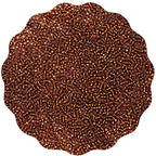 10100 Pcs Size 11/0 Glass Seed Beads, 2 mm Metallic Amber Small Mini Spacer Loose Pony Beads for Jewelry Making and DIY Crafts - color: Metallic Amber, size: Small