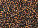 Seed Beads Size:11/0 50 gr / 1.76 oz (Amber Silver Lined) - color: Amber Silver Lined
