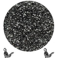1000Pcs Beads Tips Knot Covers Clamshell Crimp Tips Beads Set Jewelry Making Beads Open Clamshell Fold-Over Bead Tips for Knots & Crimp Findings Jewelry Making DIY Craft（Gun Black） - color: Gun Black