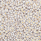 LAIDANLA 1000PCS Acrylic Number Beads Gold Number White Round Bead 7×4mm for Jewelry Bracelets Necklaces Key Chains Making - color: U-Gold Number White Beads