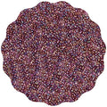 Size 2 mm 11/0 Glass Seed Beads, 10100 Pcs Small Mini Spacer Loose Pony Beads for Jewelry Making and DIY Crafts (Iris Amethyst Bronze) - color: Iris Amethyst Bronze, size: Small