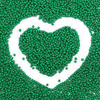 8/0 Glass Seed Beads Bulk, Green 3mm Tiny Round Craft Seed Bead, Small Mini Pony Beads for Jewelry Making Bracelet Necklace Wrist Beading Weaving Supplies, 2500pcs - color: Green