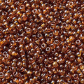 Czech 8/0 Silver Lined Glass Seed Beads 20 Grams 800 Pcs Multi Colors (Amber) - color: Amber