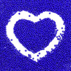 2mm Glass Seed Beads Bulk, Royal Blue 12/0 Tiny Round Seed Bead, Small Mini Pony Craft Beads for Bracelet Necklace Wrist Jewelry Making Beading Weaving DIY Crafts Supplies - color: Royal Blue